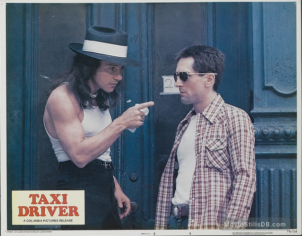 Taxi Driver - Lobby card with Harvey Keitel & Robert De Niro Taxi Driver - Lobby card with Harvey Keitel & Robert De Niro