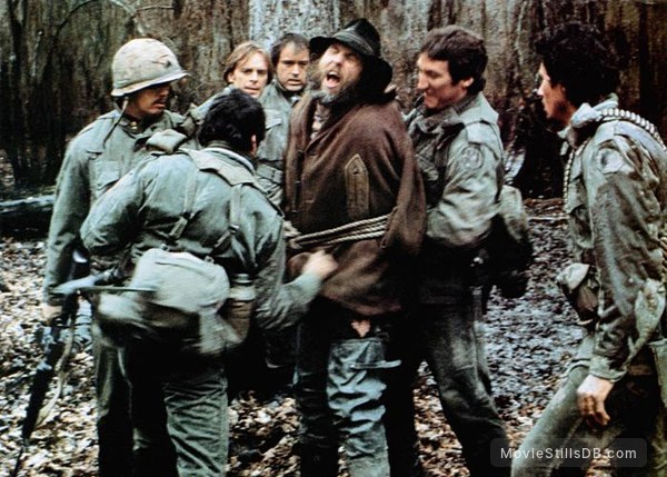 Southern Comfort Publicity Still Of Fred Ward Keith Carradine