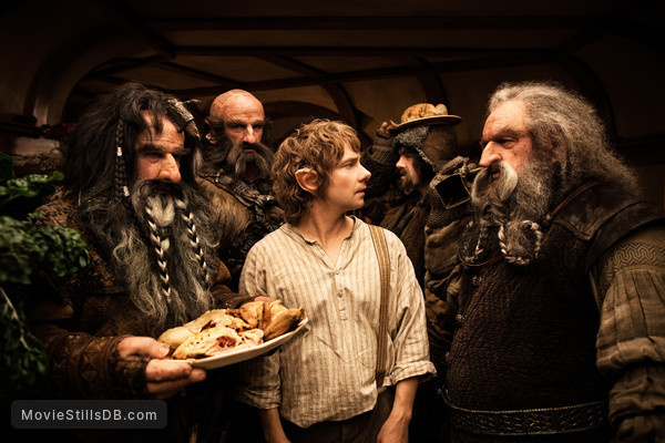 The Hobbit: An Unexpected Journey - Publicity still of Martin Freeman, Graham McTavish & John Callen The Hobbit: An Unexpected Journey - Publicity still of Martin Freeman, Graham McTavish & John Callen