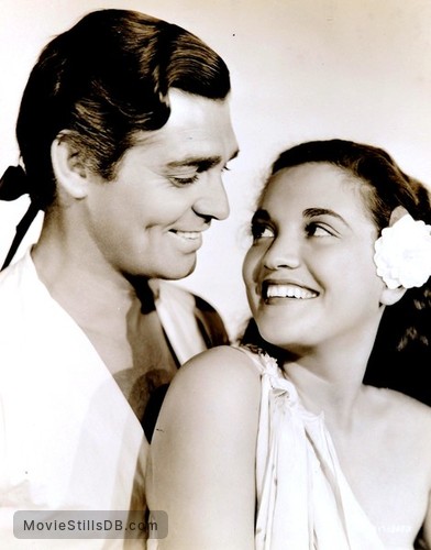 Mutiny On The Bounty Publicity Still Of Clark Gable Movita