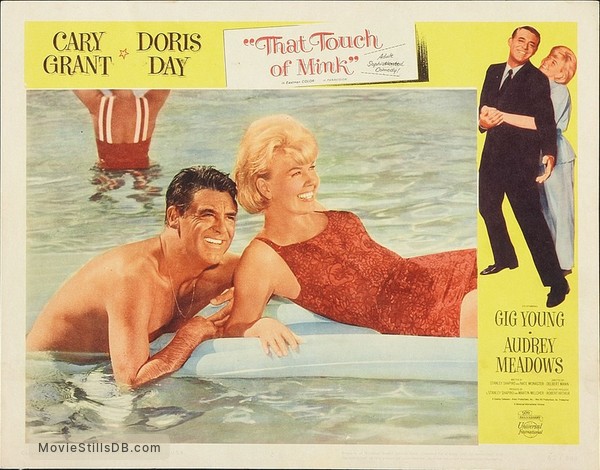 That Touch of Mink - Lobby card with Cary Grant & Doris Day