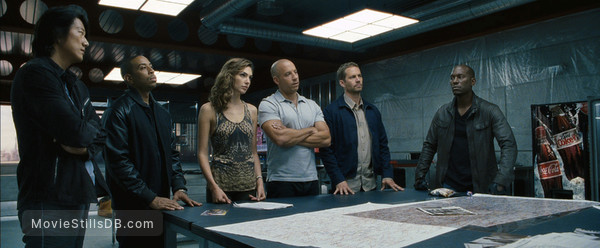 Furious 6 - Publicity still of Tyrese Gibson, Paul Walker, Vin Diesel, Gal Gadot, Ludacris & Sung Kang Furious 6 - Publicity still of Tyrese Gibson, Paul Walker, Vin Diesel, Gal Gadot, Ludacris & Sung Kang