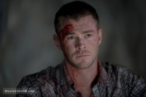 The Cabin In The Woods Publicity Still Of Chris Hemsworth