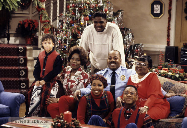 Family Matters - Episode 5x11 publicity still of Reginald VelJohnson & Jo  Marie Payton