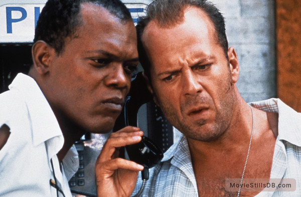 Die Hard: With a Vengeance - Publicity still of Bruce Willis & Samuel L ...