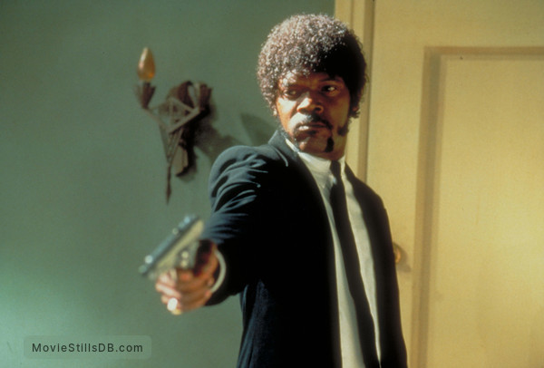 Pulp Fiction - Publicity still of Samuel L. Jackson Pulp Fiction - Publicity still of Samuel L. Jackson