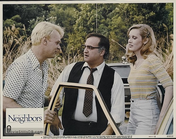 Neighbors - Lobby Card With John Belushi & Dan Aykroyd