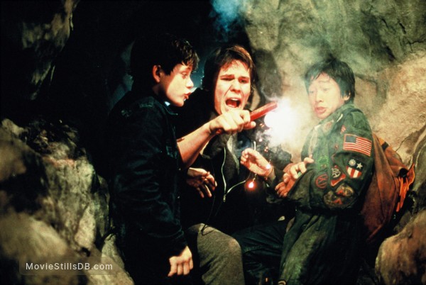The Goonies - Publicity still of Jonathan Ke Quan, Sean Astin & Josh Brolin The Goonies - Publicity still of Jonathan Ke Quan, Sean Astin & Josh Brolin
