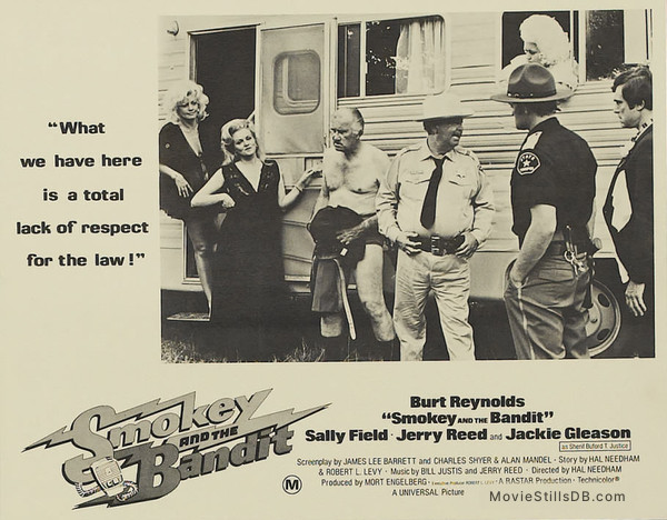 Smokey and the Bandit - Lobby card with Jackie Gleason & Mike Henry