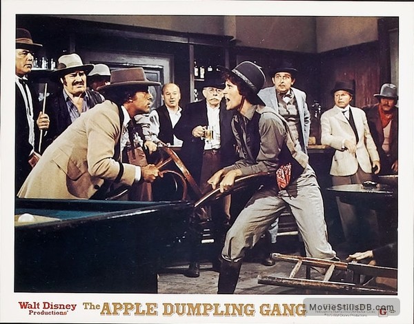 The Apple Dumpling Gang Lobby Card With Bill Bixby Susan Clark